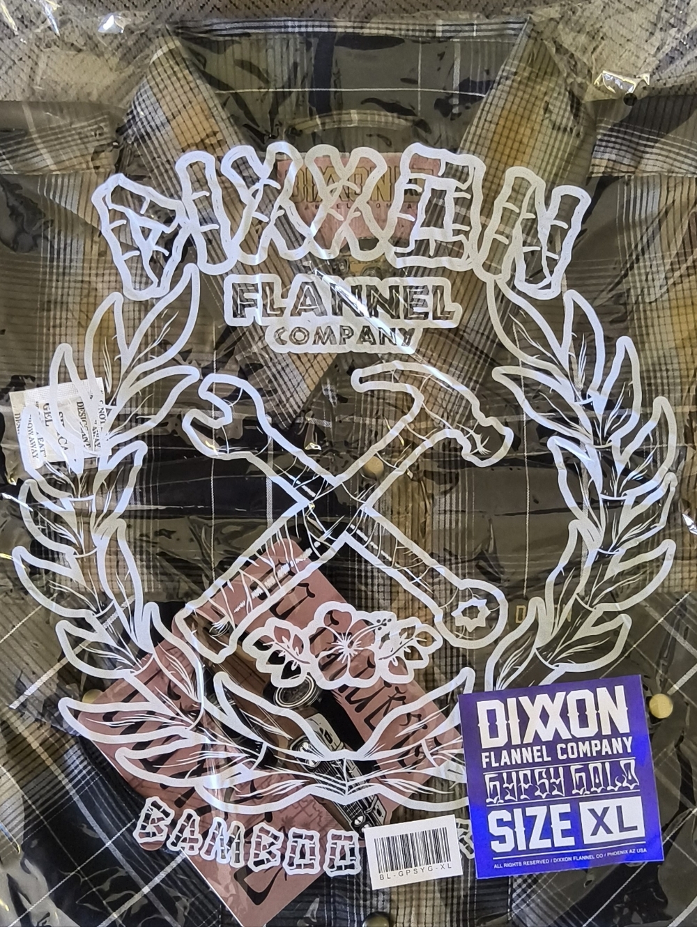 DIXXON Gypsy Gold. Bamboo Long Sleeve